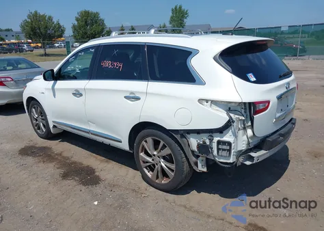 2014 Infiniti Qx60 Hybrid from USA, damaged, VIN 5N1CL0MM3EC521314